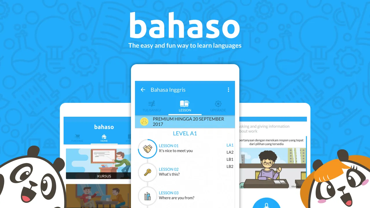 Image cover of Bahaso's Mobile App